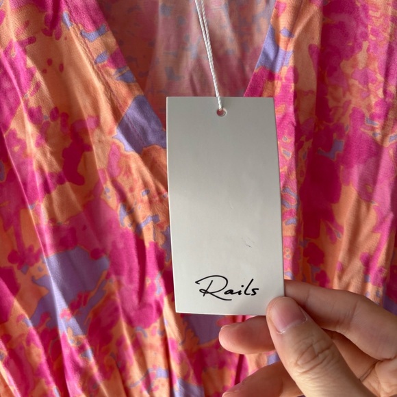 Rails Tara Dress Floral Mini Sz S - Picture 7 of 8